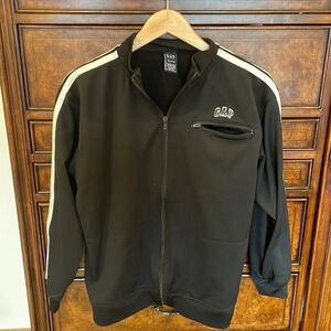 Gap woman’s black zip up sweatshirt